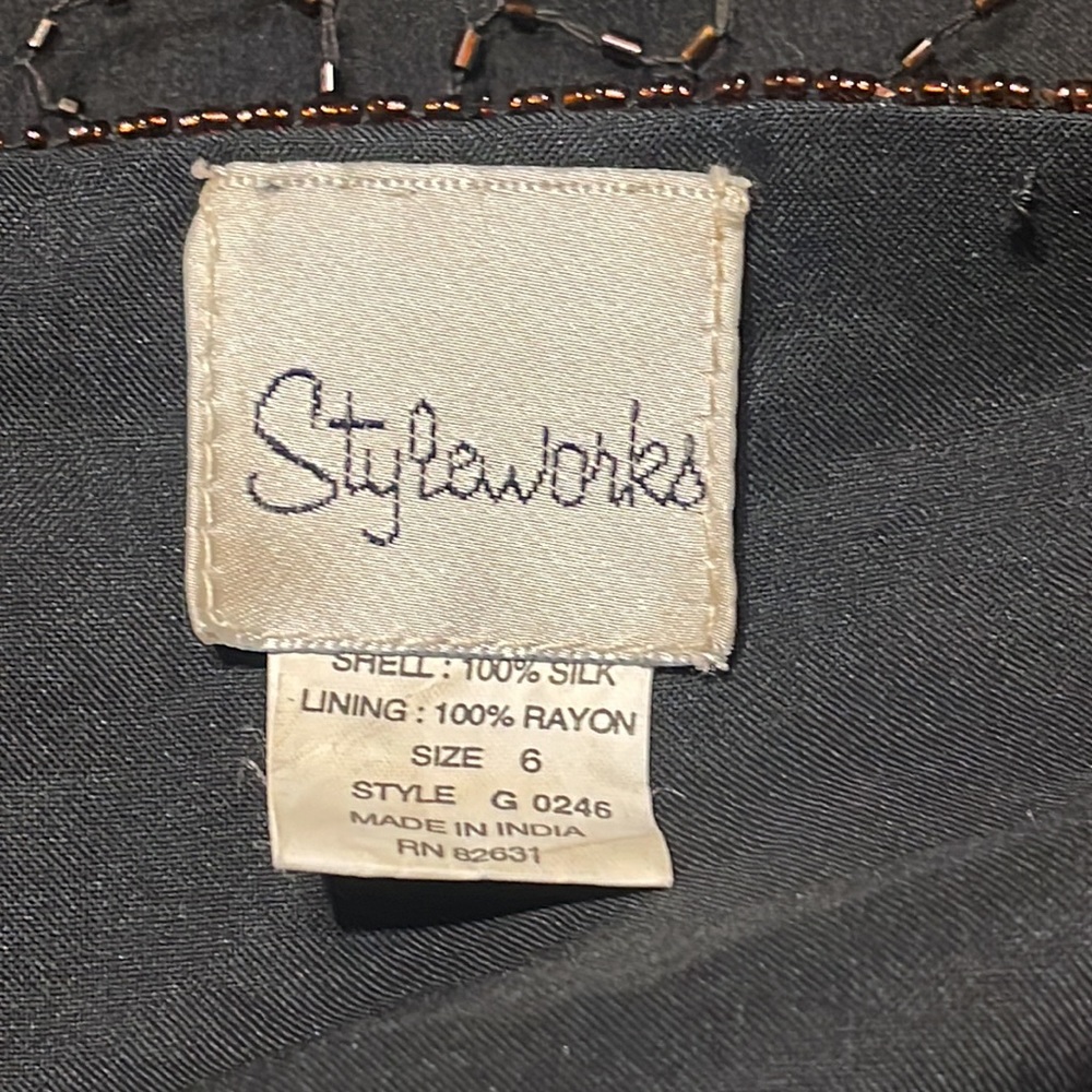 482 Styleworks cropped blazer M - Picture 5 of 5